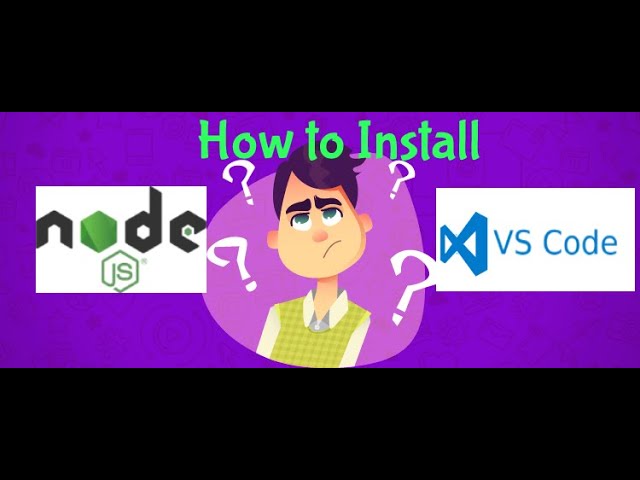 Install NodeJS and VS Code | Sinhala