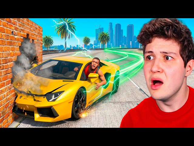 Cada que CHOCO mi AUTO se HACE más RÁPIDO en GTA 5! 🚘⚡️ (Mods)