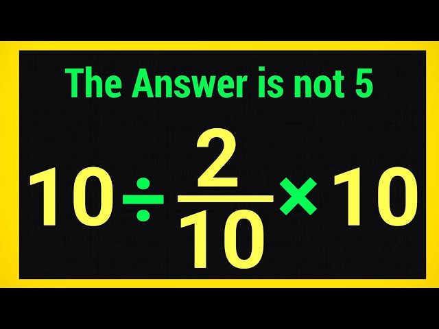 Only 5% Can Solve This Tricky Math problem ! 