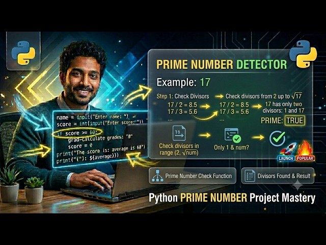 Prime Number Project in Python | Beginner Python Project