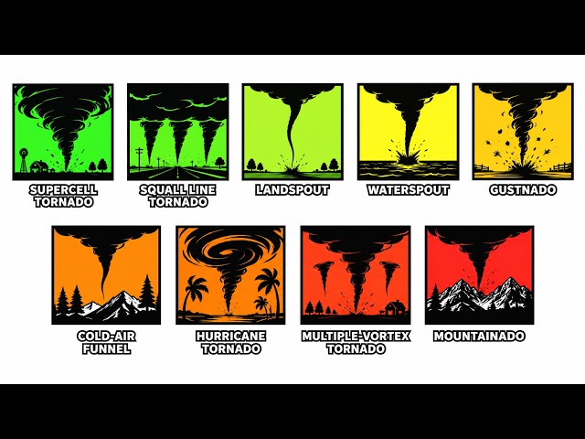 The WEIRDEST Ways Tornadoes Form Explained in 9 Minutes