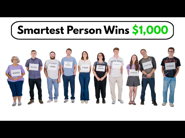 10 Geniuses vs General Knowledge Quiz