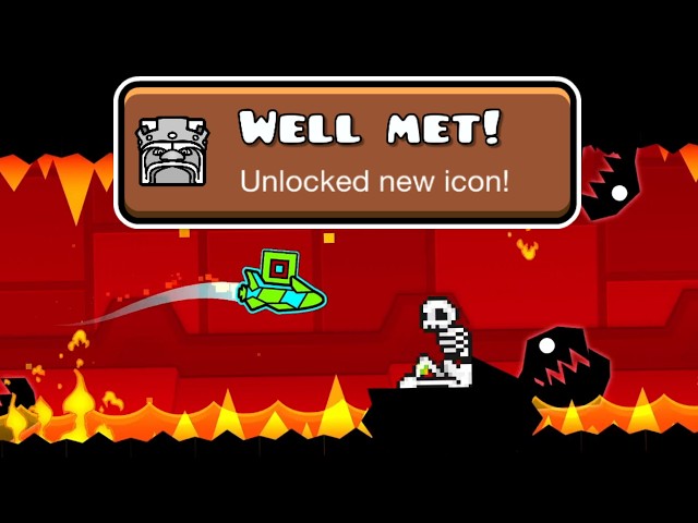 I turned Rattledash into a new collectible in Geometry dash!