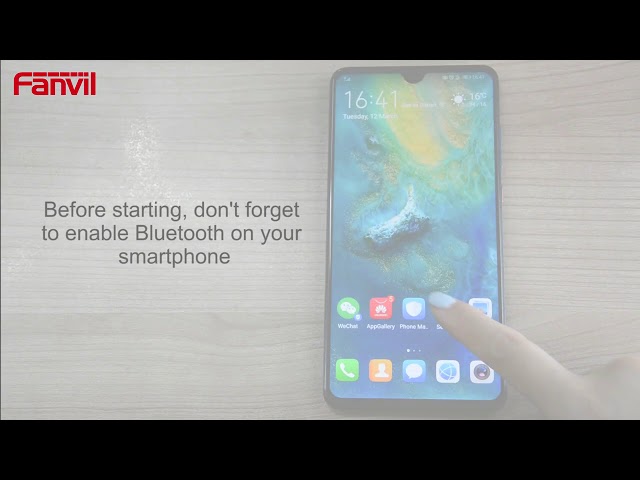 How to connect x210 with headset or smartphone using bluetooth