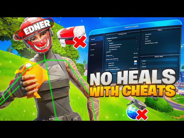 Can Fortnite Cheats Beat the No Heals Challenge?