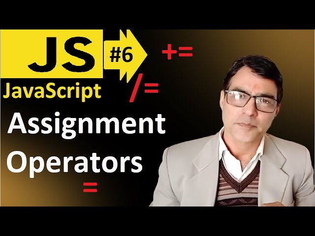 Assignment Operators in Javascript | javascript basic lesson 6 | Operators in Javascript | coding