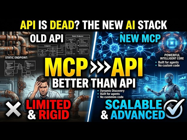 how and why MCP better than API