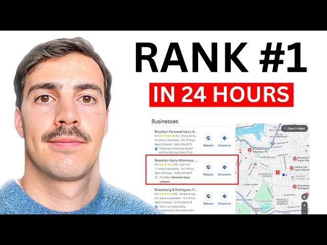 My Best Local SEO Tip to Rank #1 on Google Maps (in 24 hours)