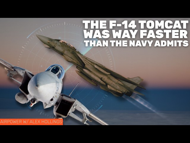 The F-14 was actually WAY faster than the Navy ever admitted!