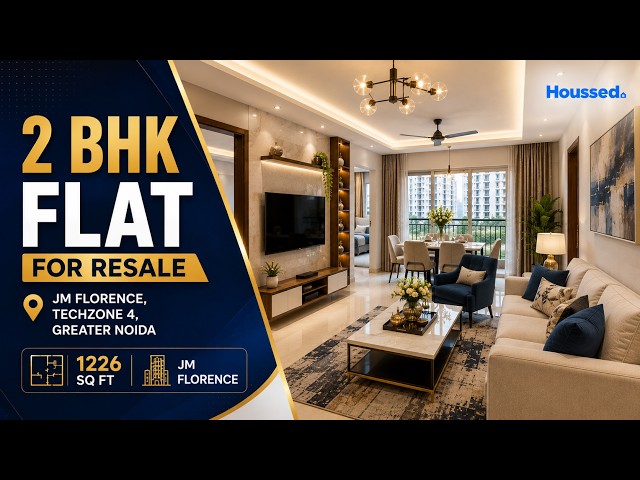 2 BHK Flat for Resale in JM Florence, Techzone 4, Greater Noida | 1226 Sq Ft