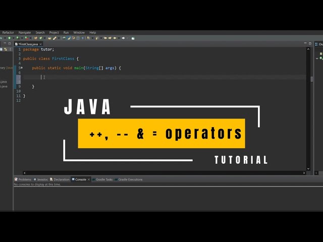 Java for Beginners: Increment, Decrement and Assignment Operators