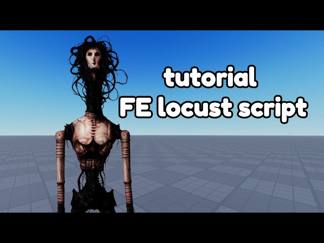 FE locust script tutorial | Roblox script | Roblox exploit