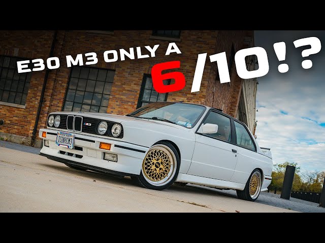 I Gave the BMW E30 M3 a Soul Score of 6/10. Here’s Why.