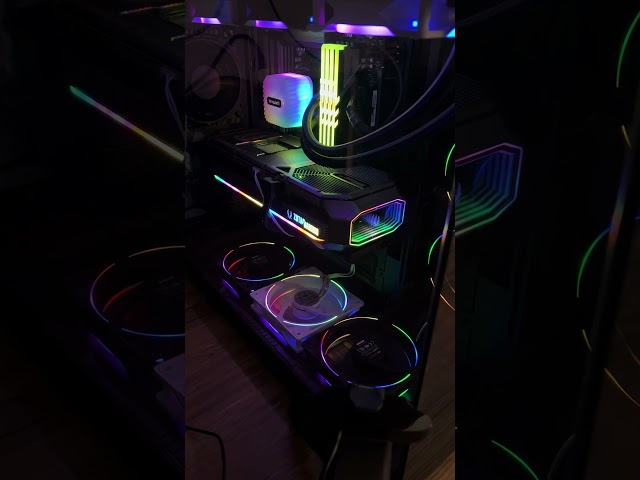 ZOTAC GAMING RTX 5090 AMP Extreme INFINITY world first? I think so! #rtx5090 #zotacrtx5090 #gamingpc