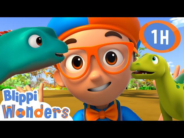 Dino Era Adventure! 🦕😄 | Blippi Wonders Educational Videos for Kids