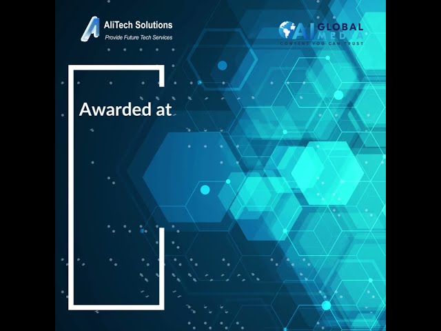 Alitech Solutions - Best AI Technology Company 2023 - Gaming and Development Awards 2023.