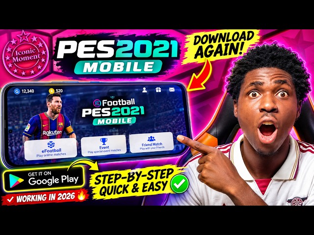PES 2021 Mobile Is BACK in 2026! 😱🔥 How to Download & Play It Again!