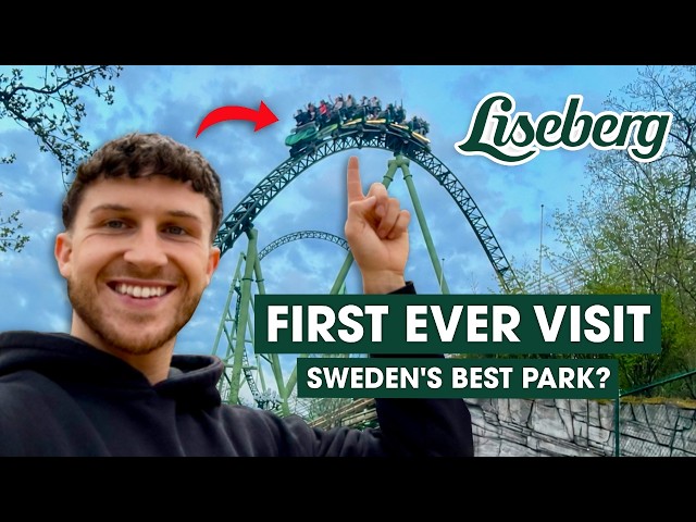 I Visited Sweden's BEST Theme Park | Liseberg Vlog