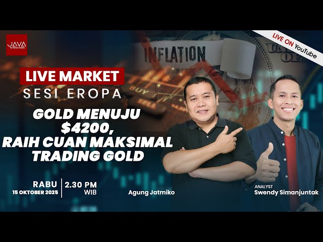 Gold Menuju $4200, Raih Cuan Maksimal Trading Gold l Live Market Sesi Eropa