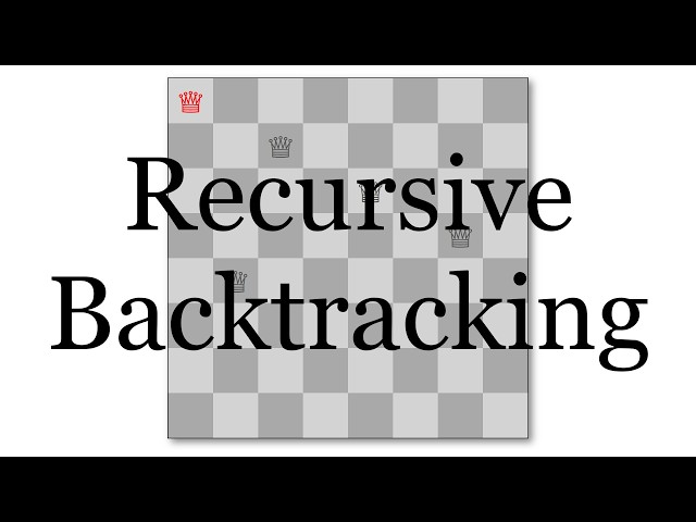 Recursive Backtracking: Eight Queens Puzzle