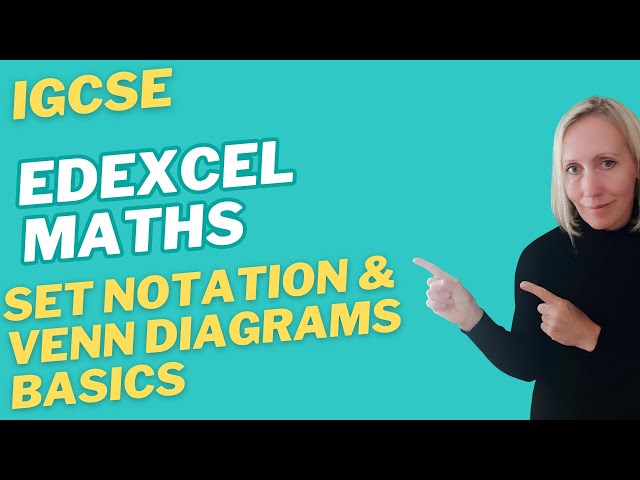 Set Notation and Venn Diagrams - Basics