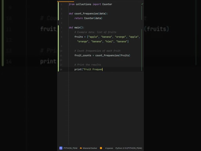 How can you count items easily in Python? Master Frequency Counting with Pythons