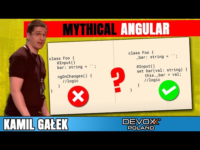 Mythical Angular • Laurent Picard • Devoxx Poland 2022