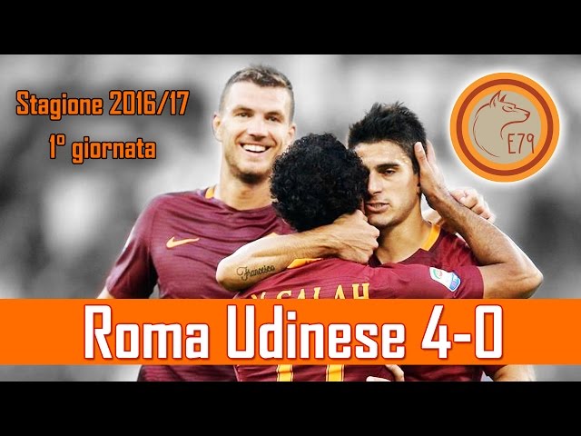 AS ROMA poker VS Udinese 4-0