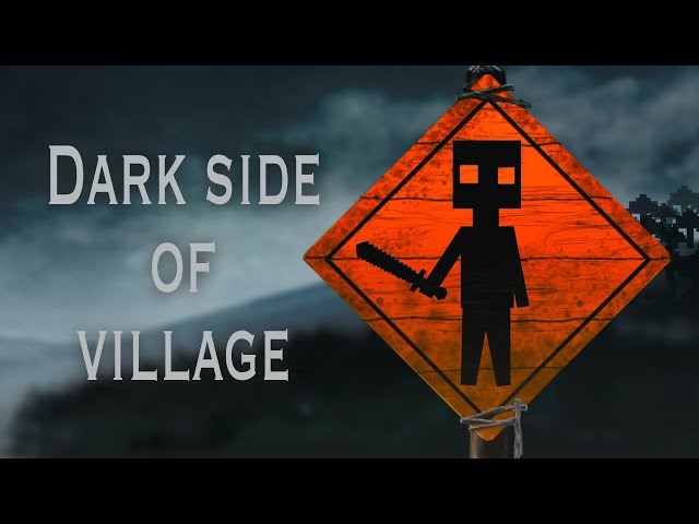 Minecraft: Dark side of village (Animation)