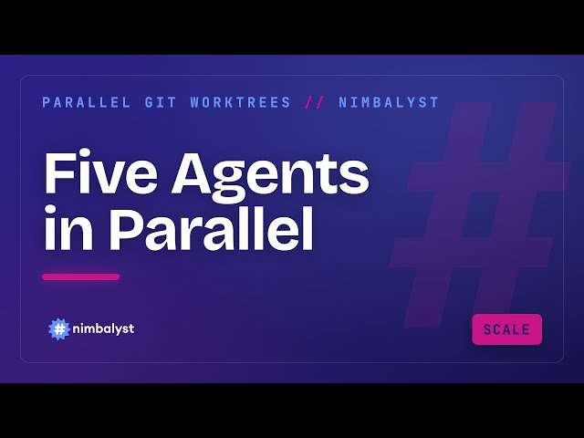 Run 5 Codex Agents in Parallel with Git Worktrees