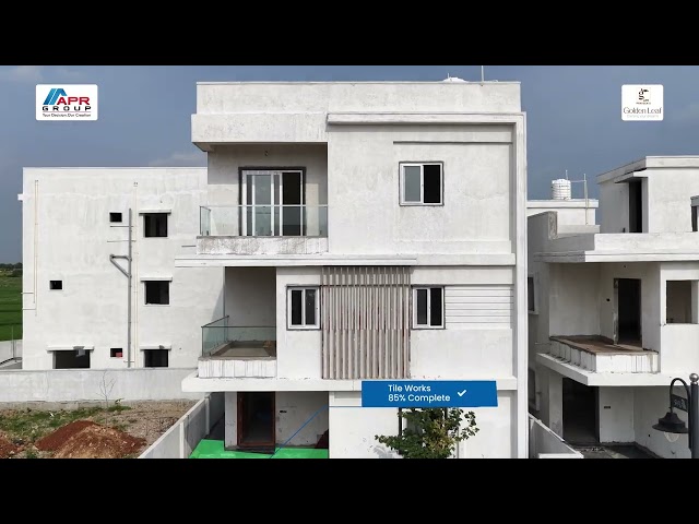 APR Golden Leaf | 548 Villas | 152 Handed Over | 60 Families Living