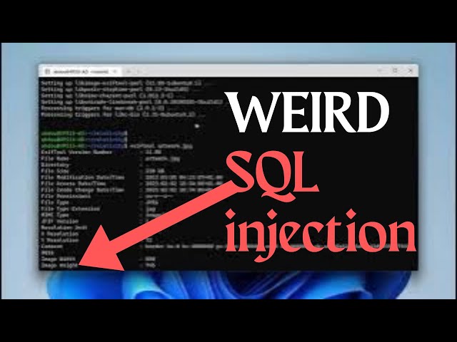 Weird SQL injection! - Relativity Walkthrough EP1