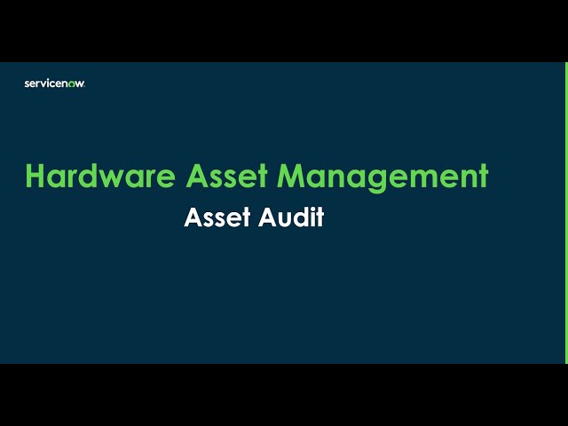 Performing an Asset Audit: A Comprehensive Overview