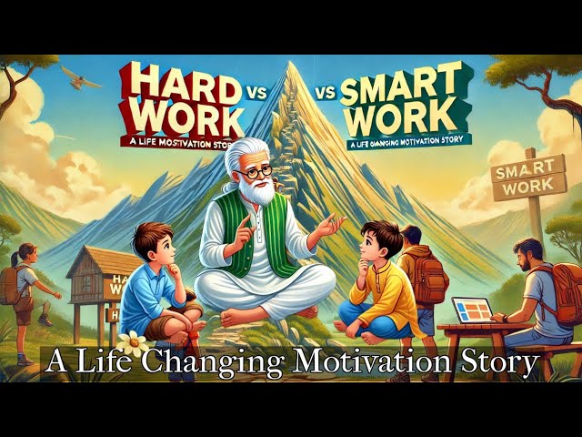 Hard Work vs Smart Work।। A Life Changing Motivation Story।। English Story।।Bed Time Story।।