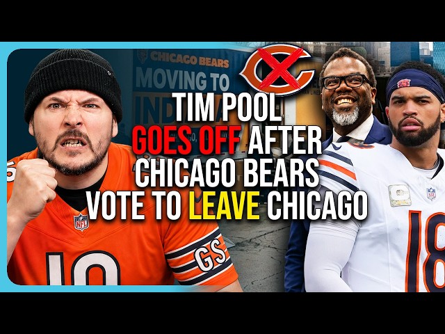 Tim Pool GOES OFF After Chicago Bears Vote To LEAVE Chicago