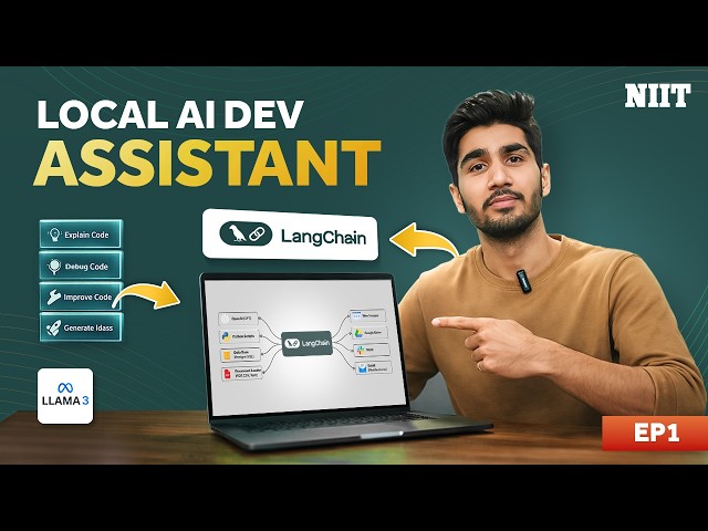 LangChain Project 1: Build a 100% Local AI Dev Helper | Llama 3 + Ollama