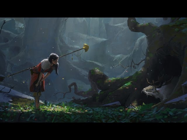 An Encounter - Digital painting timelapse