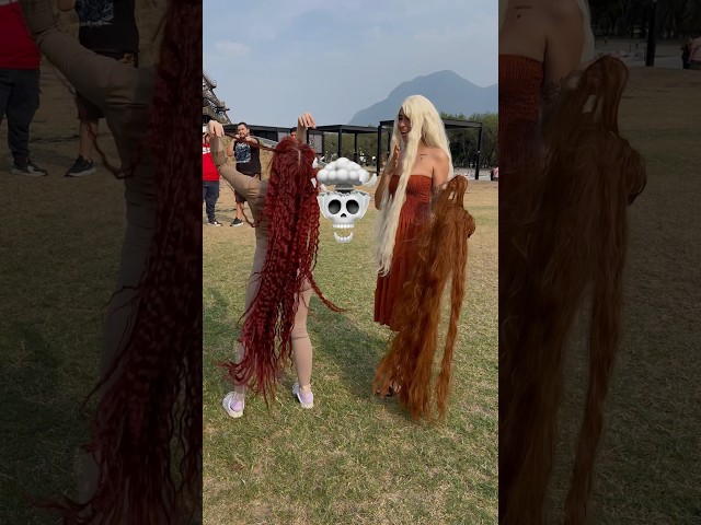 Cree que tiene el cabello largo 😱⭐️😎