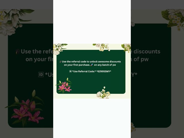 ##coupon code  ..for any batch of pw