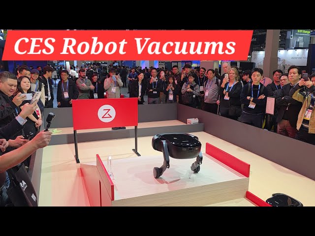 CES Robot Vacuums Are Wild