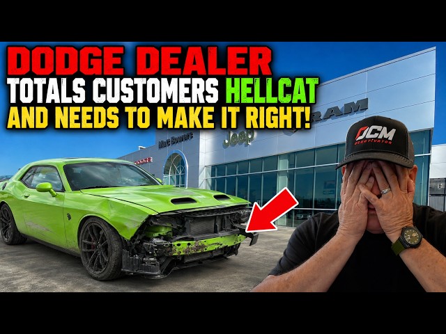 HELLCAT TOTALED BY DODGE DEALERSHIP AND THEY NEED TO MAKE IT RIGHT