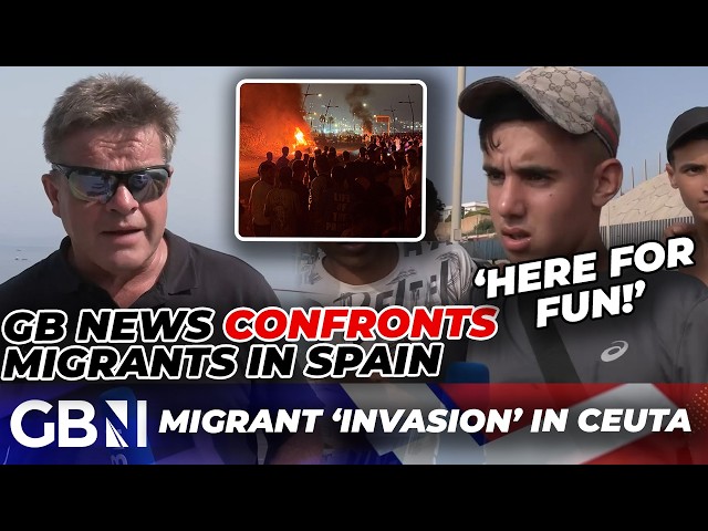 Ceuta LATEST | Illegal migrants TAUNT Spanish locals after 'INVASION' of 60,000 immigrants?!