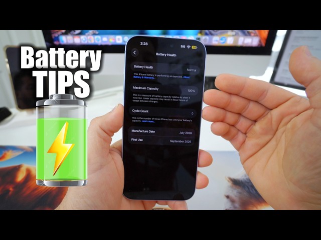 iPhone 18 Pro Max | Best Battery Tips & Settings for MAX Life!