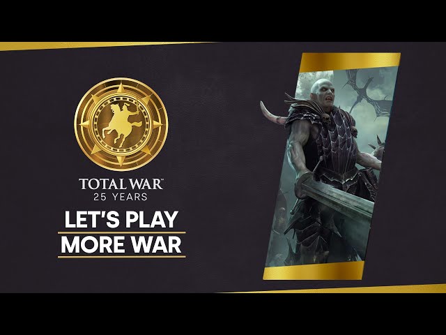 Total War 25th Anniversary - More War: WARHAMMER  - Mannfred von Carstein Let's Play