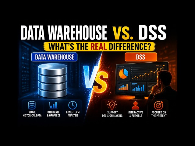 Data Warehouse vs. DSS: What’s the Real Difference?