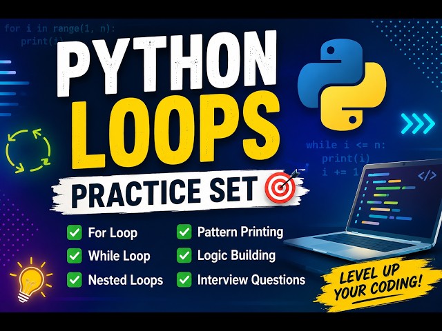 Practice Set 1 | Part 1 | Practice Questions on Loops 📖🧑‍🏫