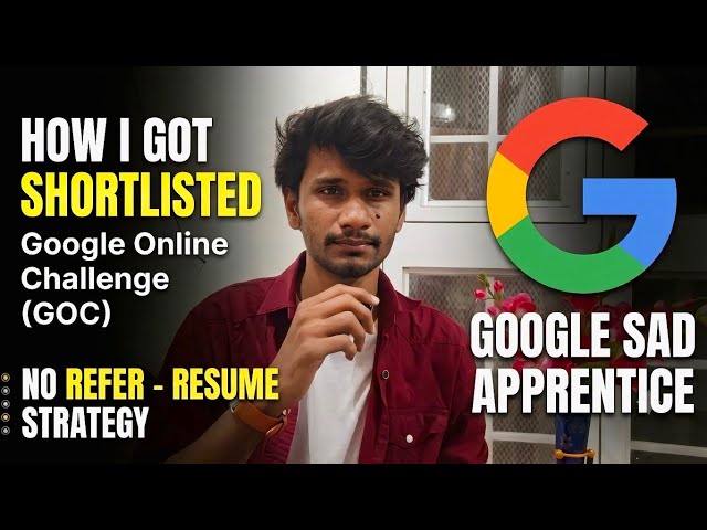 How I Got Shortlisted For Google Online Challenge Resume Strategy || Resume For Google How To Get In