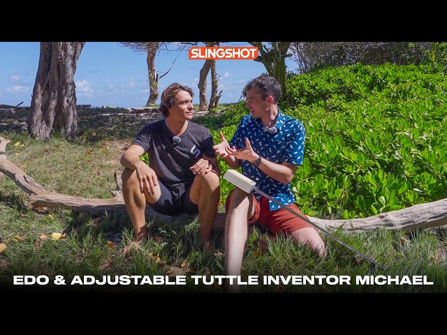 Edo & Adjustable Tuttle Inventor Micheal Mckinley | Slingshot Foil
