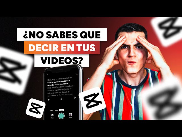 📜🤖 Cómo Usar el Teleprompter de CapCut y Cómo crear Guiones con ChatGPT para Grabar Videos Perfectos