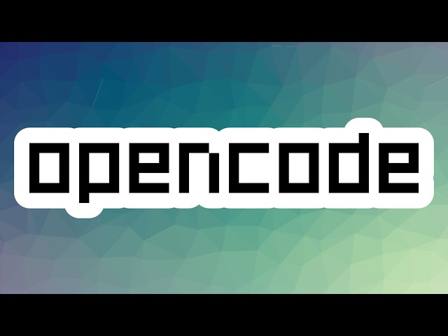 Why opencode is totally underappreciated